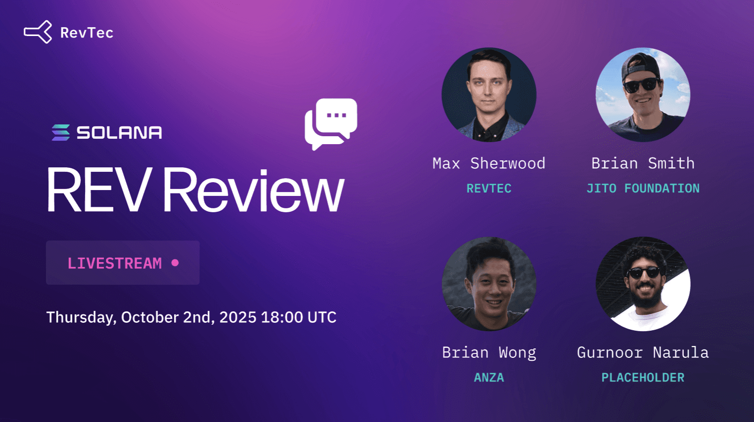 REV Review livestream